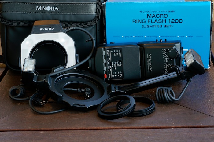 Minolta MFC-1000 + ring flash & twin flash REDUCED - Dyxum